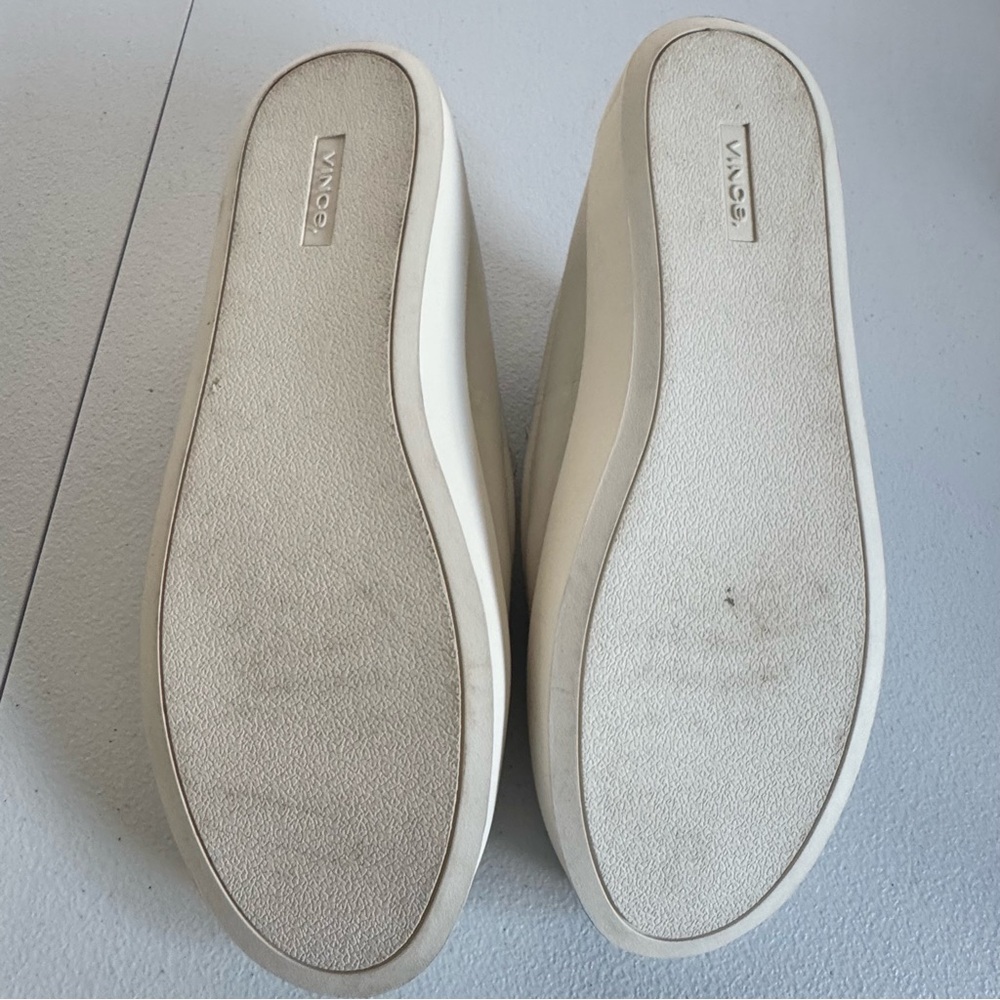 Vince Ghita Leather Slip-on Platform loafers Thick Rubber Sole Size 10 - Picture 8 of 10